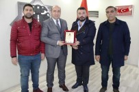 ABDULLAH ÇIFTÇI - MİDDER'den Kaymakamı Çiftçi'ye Plaket