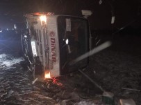 Öğrencileri Taşıyan Midibüs Devrildi Açıklaması 13 Yaralı