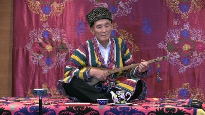 Özbekistan'da Alpamış Destanı'nı Ezbere Okuma Etkinliği