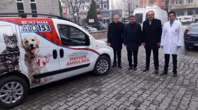 Sinop'ta Hayvan Ambulansı Hizmete Girdi