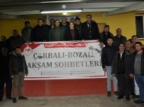 Üreticilerle Çorbalı, Bozalı Sohbet Toplantısı