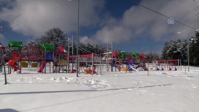 Bilecik'te 'Kar Tatili' Eğlenceye Dönüştü