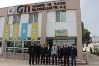 HABUR SıNıR KAPıSı - Cizre TSO Heyetinden Habur Mülkü İdare Amirlerine Ziyaret