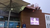SOBA ZEHİRLENMESİ - Fırtına Otobüs Terminalinin Çatısını Uçurdu