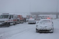 Kayseri'de Ulaşıma Kar Engeli