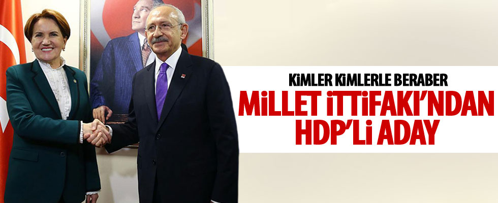 Millet İttifakı'ndan HDP'li aday