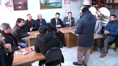 AK Parti Zeytinburnu Belediye Başkan Adayı Ömer Arısoy'dan Esnaf Ziyareti