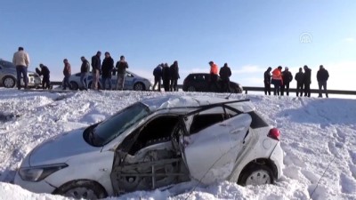 Aksaray'da Zincirleme Trafik Kazası