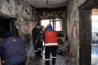 SÜTLÜCE - Evi Yanan Vatandaşa ALGEM'den Destek