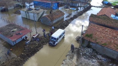 Göle Dönen Köyde Hasar Tespit Çalışması Başlatıldı