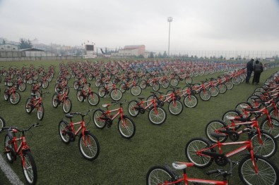 Kilis'te '15 Bin Eve 15 Bin Bisiklet' Kampanyası Sürüyor