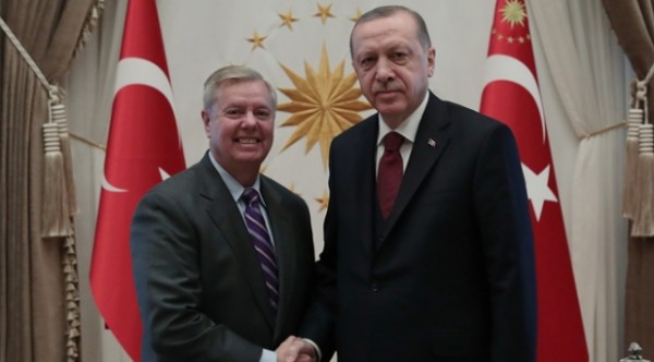 Cumhurbaşkanı Erdoğan, ABD'li Senatör Graham'ı kabul etti