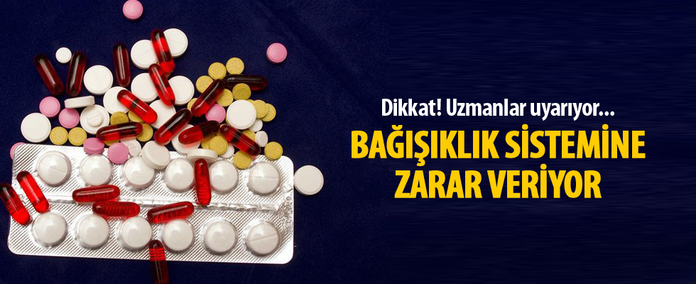 Gereksiz alınan vitamin bağışıklık sistemine zarar veriyor