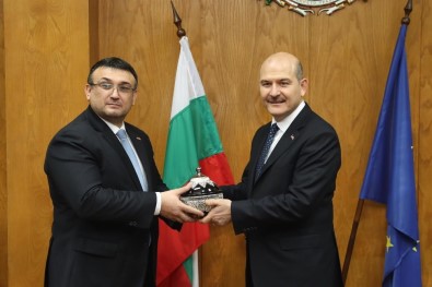 İçişleri Bakanı Soylu Bulgar Mevkidaşıyla Görüştü