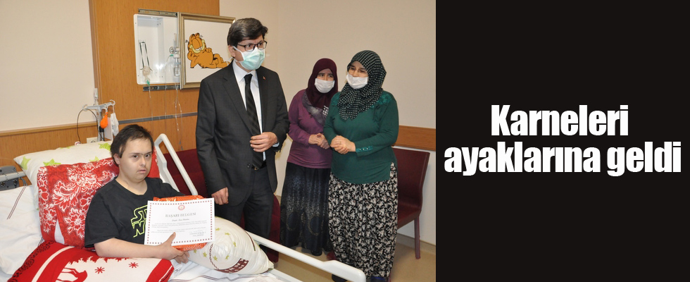 Karneleri ayaklarına geldi