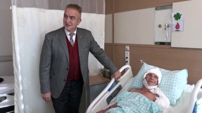 Köpeklerin Saldırdığı Kadının Tedavisi Sürüyor