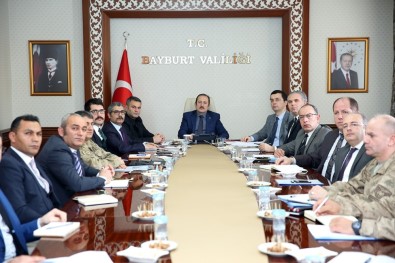 Seçim Güvenliği Toplantısı Vali Pehlivan Başkanlığında Gerçekleştirildi