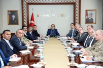 MUSTAFA AKıN - Seçim Güvenliği Toplantısı Vali Pehlivan Başkanlığında Gerçekleştirildi