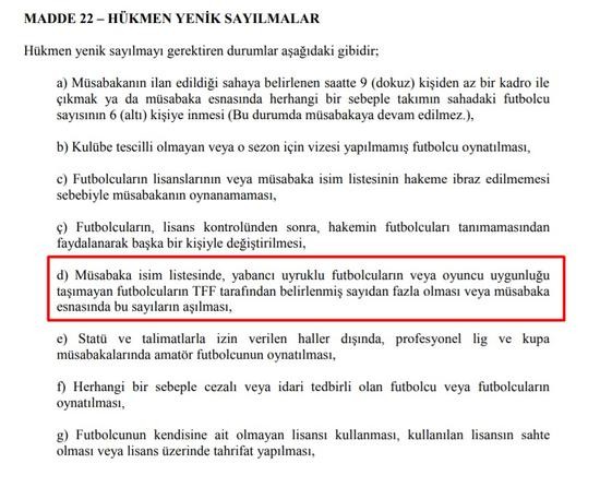 Akhisarspor, Beşiktaş maçında kural hatası yaptı
