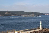 EGE DENIZI - ABD Savaş Gemisi Boğazdan Geçti