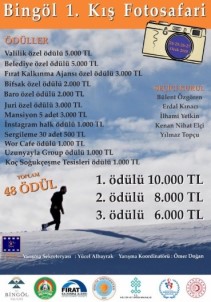Bingöl'de 1. Kış Fotomaratonu