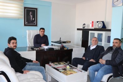 MHP Göreme Belediye Başkan Adayı Ömer Eren Kapadokya Gazeteciler Cemiyetini Ziyaret Etti