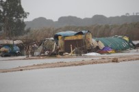 BELEK - Antalya'da Golf Ve Futbol Sahaları Sular Altında