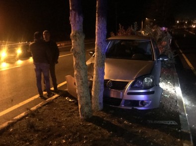 Antalya'da Trafik Kazası Açıklaması 1 Yaralı