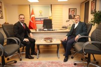 İSTİŞARE TOPLANTISI - Başkan Aydın'dan İlk Ziyaret AK Parti Beykoz İlçe Başkanlığı'na