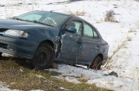 EVLİYA ÇELEBİ - Çavdarhisar'da Kaza Açıklaması 1 Yaralı