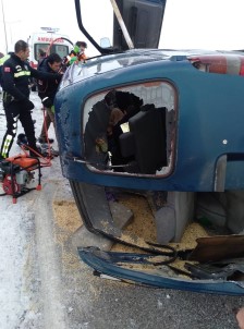 Erzincan'da Trafik Kazası Açıklaması 4 Yaralı