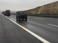 ZIRHLI ARAÇ - Sınıra Askeri Sevkıyat Devam Ediyor