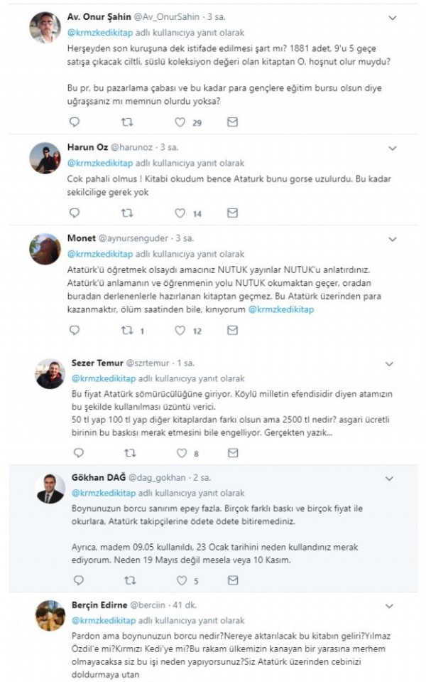 Yılmaz Özdil'in kitabının fiyatına tepki