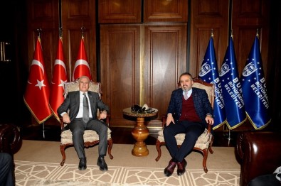 Bursa'da İki Büyükşehir Başkan Adayı Buluştu