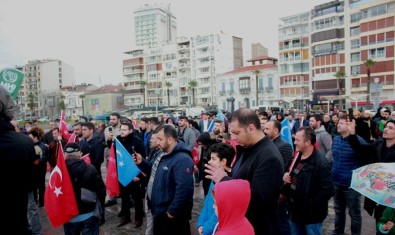 Çin'in Doğu Türkistan'da Uyguladığı Zulme İzmir'den Tepki Yağdı