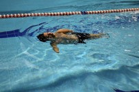 RIZA KAYAALP - Engelleri Kulaçlarıyla Aştı