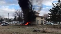TRAFO MERKEZİ - Ilgın'da Sanayi Sitesinde Yangın