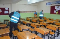 TAHSIN KURTBEYOĞLU - Söke'de Okulların Temizlikleri Denetimli Serbestlikten