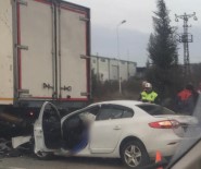 KAYALıOĞLU - Otomobil İle Kamyon Çarpıştı Açıklaması 1 Ölü, 2 Yaralı