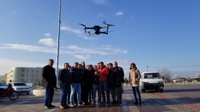 Turgutlu'da Gazeteciler Drone Eğitimi Aldı