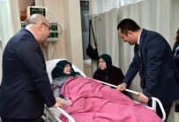 BİLECİK DEVLET HASTANESİ - Vali Şentürk'ten Hastalara Moral Ziyareti