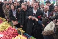 NUTUK - Ekrem İmamoğlu Tuzla'da Semt Pazarını Gezdi