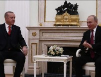 TAHRAN - Erdoğan, Putin ile bir araya geldi