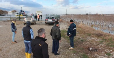 Manisa'da Sıcak Su Patlaması