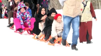 Yetimlerin Yüzü Kayakla Güldü