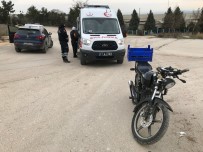 KONURALP - Bilecik'te Otomobil İle Motosiklet Çarpıştı, 1 Yaralı