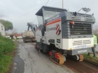 TEKELI - Büyükşehir Koçarlı'da Asfalt Çalışmalarını Sürdürüyor