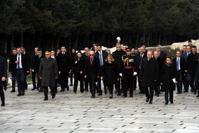 Malta Cumhurbaşkanı Preca Anıtkabir'de