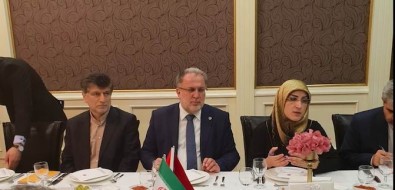 Osman Nuri Gülaçar, İran Heyetiyle Bir Araya Geldi