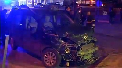 Tokat'ta İki Ticari Araç Çarpıştı Açıklaması 7 Yaralı